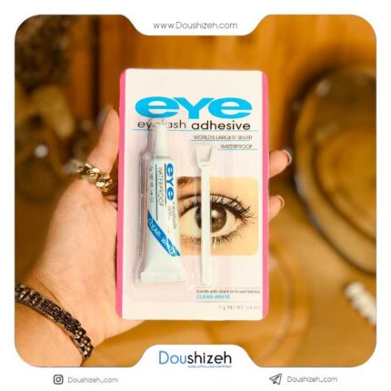 چسب مژه شفاف ضد آب بی رنگ EYE