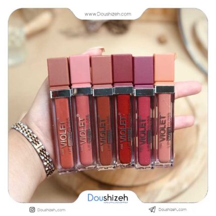 رژ مایع ویولت مربعی violet