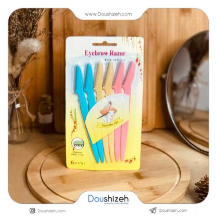 پک تیغ ابرو 6 عددی RAZOR