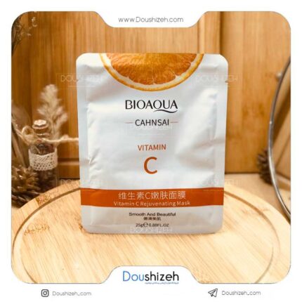 ماسک ورقه ای ویتامین سی بیوآکوا BIOAQUA