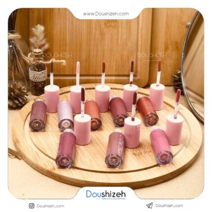 ست رژ لب مایع 8 عددی شاین و ساده KEVIN COCO