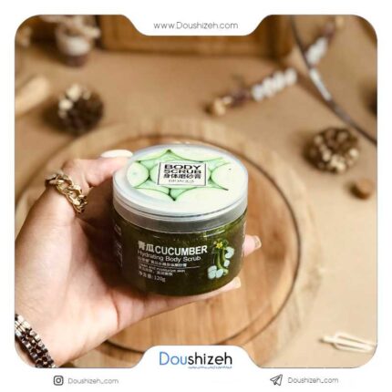 اسکراب طبیعی بدن عصاره خیار بیواکوا BIOAQUA