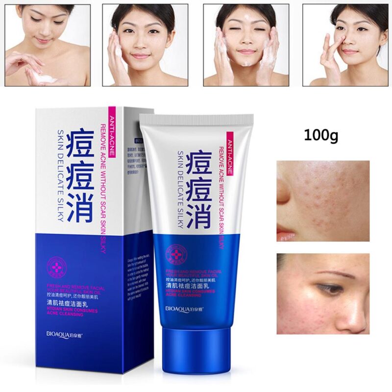 خرید عمده فوم شستشوی ابریشمی ضد آکنه و جوش BIOAQUA