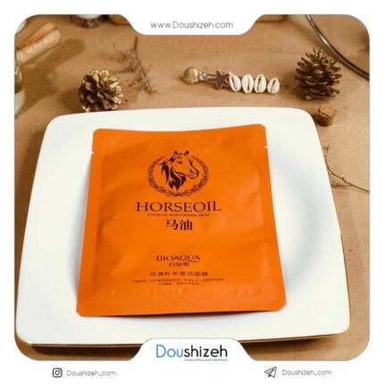ماسک ورقه ای روغن اسب بیوآکوا BIOAQUA