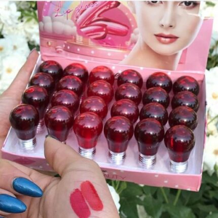 خرید عمده برق و تینت لب طرح لامپ BEAUTY