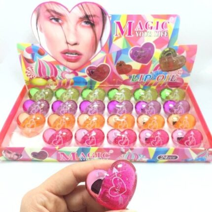 خرید عمده برق و تینت لب مایع حرارتی قلبی مجیک MAGIC