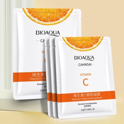 خرید عمده ماسک ورقه ای ویتامین سی بیوآکوا BIOAQUA