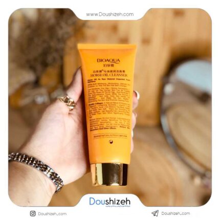 فوم شستشو روغن اسب بیوآکوا BIOAQUA