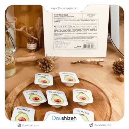 ماسک شب کرمی خلمه ای آووکادو بیواکوا BIOAQUA