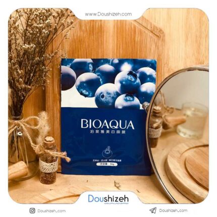 ماسک ورقه ای بزرگ بلوبری بیوآکوا BIOAQUA