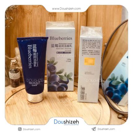 فوم شستشو صورت بلوبری بیوآکوا BIOAQUA
