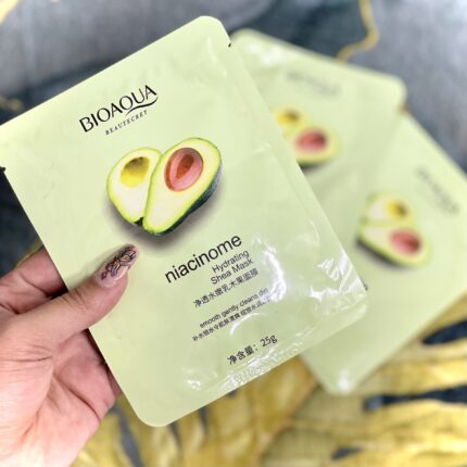 خرید عمده ماسک ورقه ای آووکادو بیوآکوا BIOAQUA