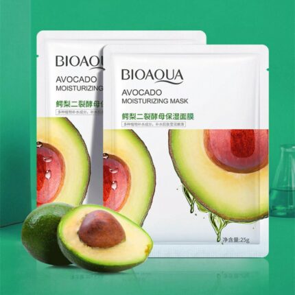 خرید عمده خرید عمده ماسک ورقه ای آبرسان آووکادو بیوآکوا BIOAQUA