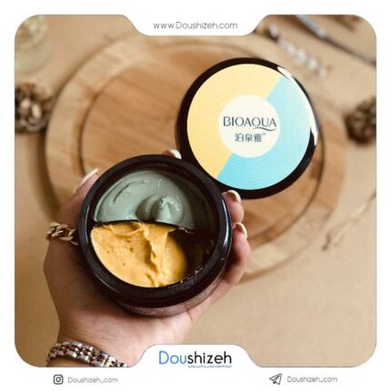 ماسک صورت لایه بردار دو رنگ بن بنگ بیوآکوا BIOAQUA