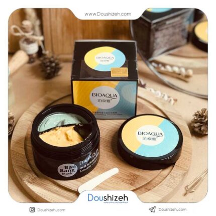 ماسک صورت لایه بردار دو رنگ بن بنگ بیوآکوا BIOAQUA