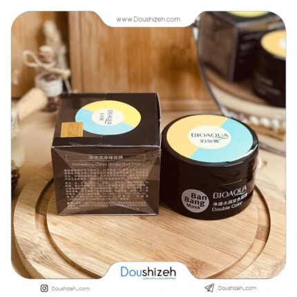 ماسک صورت لایه بردار دو رنگ بن بنگ بیوآکوا BIOAQUA