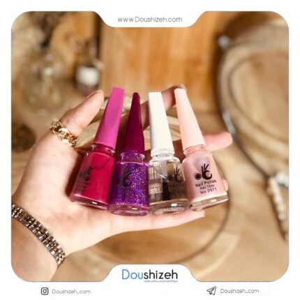لاک ناخن طرح کوزه ای فشن FASHION