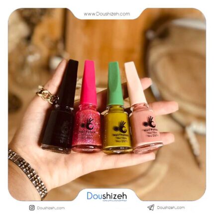 لاک ناخن طرح کوزه ای فشن FASHION