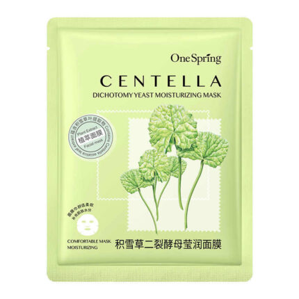 ماسک ورقه ای مغذی گیاه سنتلا ONE SPRING