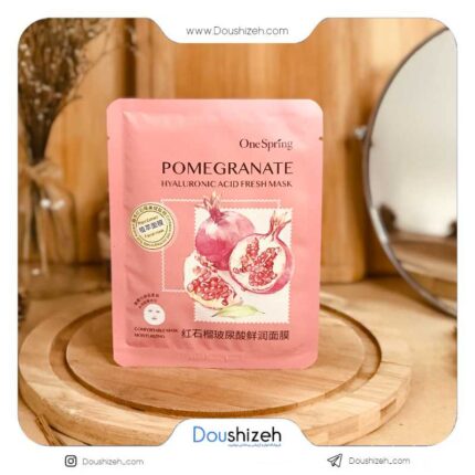 ماسک ورقه ای انار وان اسپرینگ ONE SPRING
