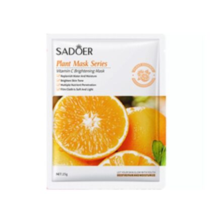 ماسک ورقه ای روشن کننده پرتقال SADOER
