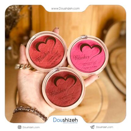 رژ گونه طرح قلب رمانتیک کویین ROMANTIC
