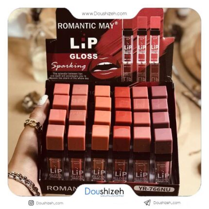 رژ لب مایع رمانتیک کد766 ROMANTIC MAY