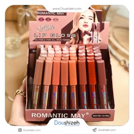رژ لب مایع رمانتیک کد737 ROMANTIC MAY