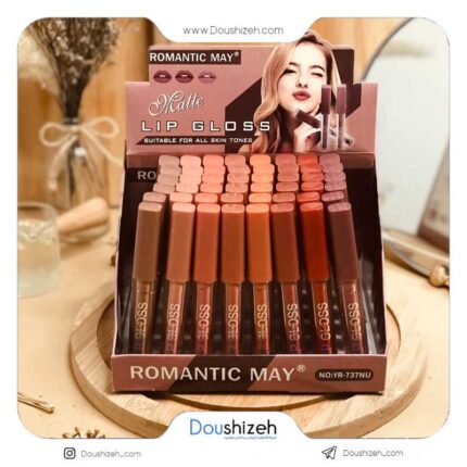 رژ لب مایع رمانتیک کد737 ROMANTIC MAY