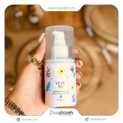 ماسک صورت حبابی آمینواسید گیاه پریلا VEZE