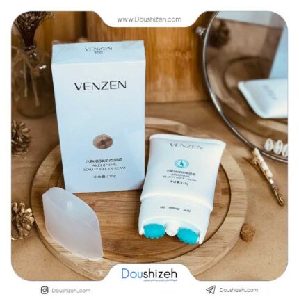 کرم رفع غبغب ماساژور دار مخصوص گردن VENZEN