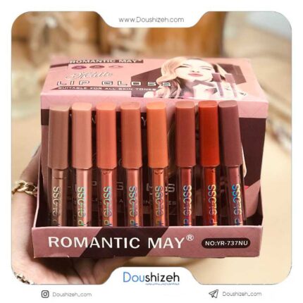 رژ لب مایع رمانتیک کد737 ROMANTIC MAY