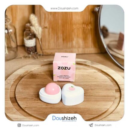 بالم لب طرح قلب ویتامینه هلو ZOZU