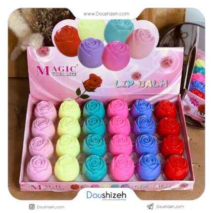 بالم لب طرح گل رز جدید مجیک MAGIC | عمده