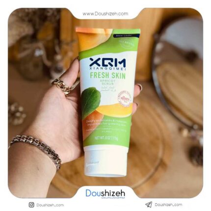 اسکراب تیوپی لایه بردار زردالو فرش اسکین XQM