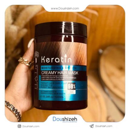 ماسک مو ترمیم کننده کراتین1000میل HAIR