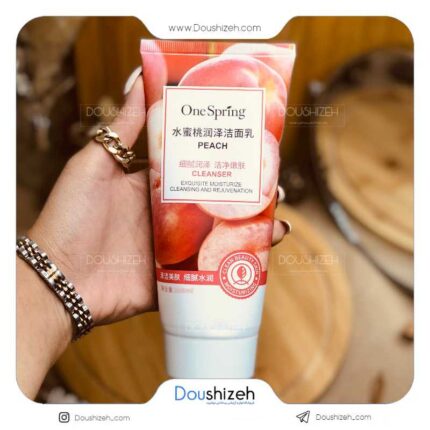 فوم شوینده صورت ویتامینه هلو ONE SPRING