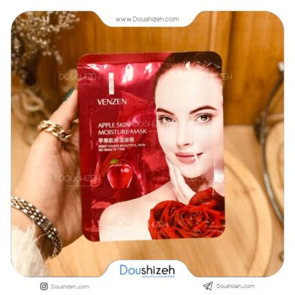 ماسک ورقه ای عصاره سیب ونزن VENZEN