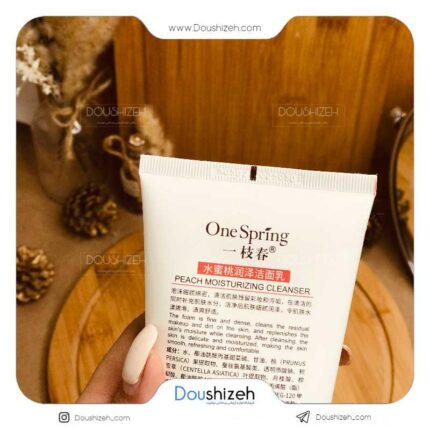 فوم شوینده صورت ویتامینه هلو ONE SPRING