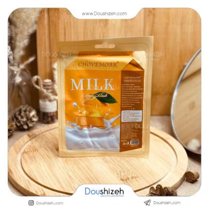 ماسک ورقه ای ارگانیک شیر و پرتقال CHOVEMOAR