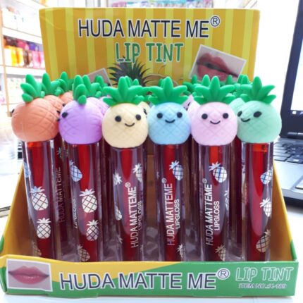 تینت لب طرح آناناس HUDA MATTE
