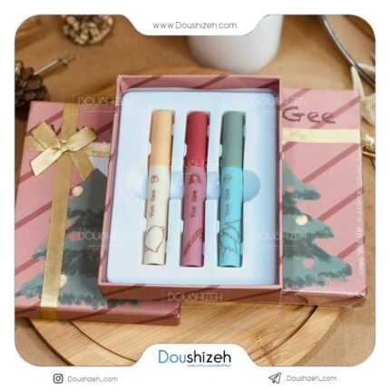 ست رژ لب مایع طرح کریسمس VONGEE