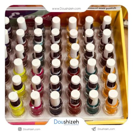 لاک ناخن رنگی طرح جدید HAPPY NAILS