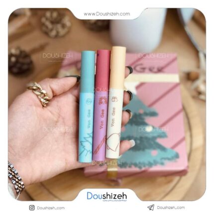 ست رژ لب مایع طرح کریسمس VONGEE