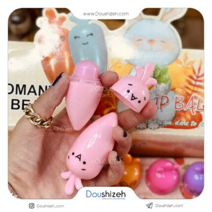 بالم لب طرح هویج و خرگوش ROMANTIC BEAR