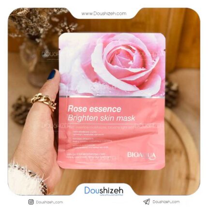 ماسک ورقه ای ضد التهاب گل رز BIOAQUA