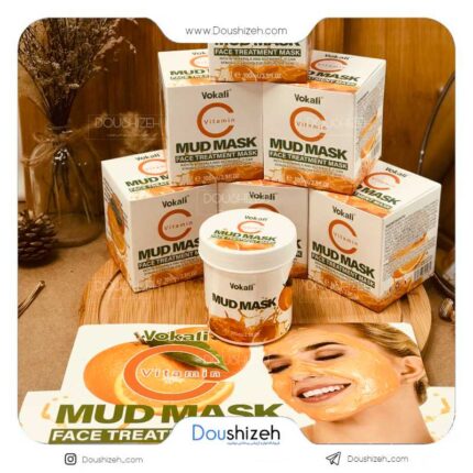 ماسک صورت گچی ویتامین سی VOKALI