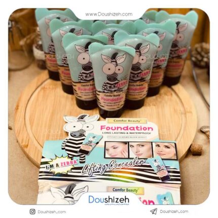کرم پودر تیوپی طرح گورخر COMFOR BEAUTY