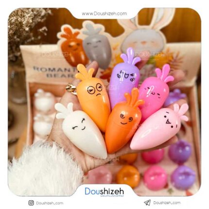 بالم لب طرح هویج و خرگوش ROMANTIC BEAR