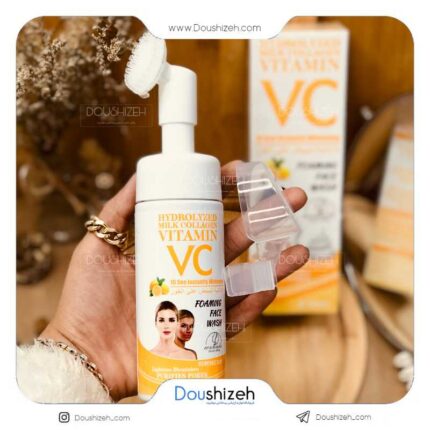 فوم براش دار VC منافذ باز ویتامین سی WOKALI